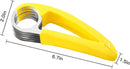 Banana Slicer,ABS + Stainless Steel Fruit and Vegetable Salad Peeler Cutter Kitchen Tools For Banana,Strawberry,Grape（1 pcs）