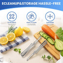 Stainless Steel Peelers,Multi-function Vegetable Peelers for Veggie, Potato, Carrot, Fruit, Apple
