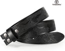Western Belts for Men without Buckle Cowboy Cowgirl Leather Mens Belts for Jeans