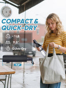 Windproof Compact Travel Umbrellas for Rain and Sun, Withstands 85MPH Winds Auto Open Close Folding Umbrella with Ergonomic Handle, Quick Dry Canopy for Commuting or Backpack