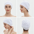 100% Cotton Skull Caps for Men Women Breathable Night Cap Sleep Hats Soft Lightweight Running Beanie Helmet Liner