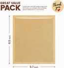 100 Pack Cookie Packaging Bags with Seal, 5.7x6.5 Inch Paper Bakery Bags with Window, Heat Sealable & Grease Resistant To Go Bake Sale Sleeves for Treat, Donut, Cake Slice, Scone, Brownie