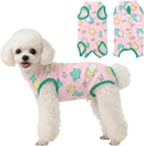 Recovery Suit for Dogs After Surgery, Breathable Dog Onesie Surgical Spay Suit for Female Dogs, Cute Dog Surgery Recovery Suit