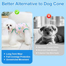 Recovery Suit for Dogs After Surgery, Breathable Dog Onesie Surgical Spay Suit for Female Dogs, Cute Dog Surgery Recovery Suit