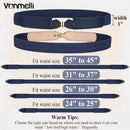 Womens Skinny Elastic Belt Stretchy Bow Belt for Women Dresses Thin Waist Ladies Belts