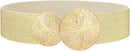 Wide Stretchy Belts for Women Dresses Elastic Waist Cinch Womens Belt with Gold Buckle