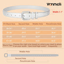 Leather Belts for Women Fashion Wasit Ladies Belt for Jeans Pants Dresses with Pin Buckle