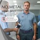 Braided Stretch Golf Belt for Men, No Metal TSA Elastic Stretch Braided Belt Men