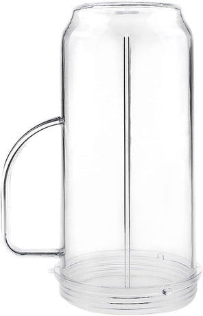 QT Tall 22oz Replacement Part Cup Mug with handle compatible with 250w Magic Bullet On-The-Go Mug