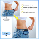6 Pcs Adjustable Hip Elastic Belt, Elastic Band for Sewing Pant Waist Tightener Pant Elastic Belt Clip Women Men Back Cinch for Jeans Pants Dresses