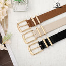 3 Pack Women Belts For Jeans Pants Dresses Ladies Leather Waist Belts