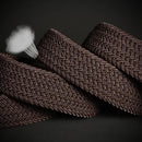 Golf Belts for Men, Nylon Web Braided Stretch Belt, 1.38" Elastic Adjtable Mens Belts for Jeans Pants Casual