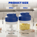 2026 Upgrade Electric Garlic Chopper, Mini Portable B Charging Food Processor & Vegetable Chopper, Veggie Grinder for Garlic, Onion, Nuts, Herbs (Green, 250ml)