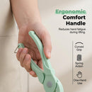 4-Piece Hot Plate Gripper Set, Anti-Scalding Kitchen Bowl Gripper with Silicone Pads, Stainless Steel Clips & Mini Gloves, Holder Tongs for Microwave, Air Fryer, Oven, Steamer (Green)