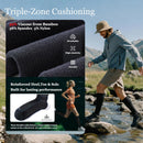 Bamboo Viscose Graduated Compression Socks for Women&Men - Chioned Knee-High 20-30 mmHg Support Socks
