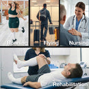 Wide Calf Chioned Compression Socks for Men & Women, Made with Viscose from Bamboo 15-20 mmHg, Knee High Support Stockings for Circulation
