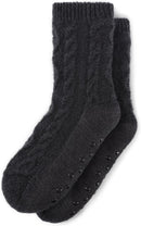 Slipper Socks for Women with Grippers Non Slip, Sherpa Lined Slipper Socks