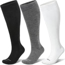 Merino Wool Compression Socks for Women & Men 20-30 mmHg Knee High Graduated Support Socks for Nurses Pregnancy Travel