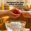 Fruit and Vegetable Washing Machine, 2026 Upgraded Fruit Cleaner Device Waterproof Fruit and Vegetable Purifier Clean Produce with Titanium Electrolysis Purification for Home Kitchen (1)