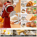 K45DH Dough Hook for KitchenAid 4.5–5 Quart Tilt-Head Stand Mixers, Coated C-Shaped Bread Hook Attachment, Replacement for K45 K45SS KSM90 KSM150, Kneads Pizza & Yeast Dough