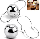 2 Pack Espresso Frozen Ball for Espresso Coffee, Stainless Steel Espresso Chilling Ball Espresso Cooler Espresso Machine Accessories