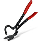 Exhaust Hanger Removal Tool, Heavy-Duty Exhaust Hanger Pliers for Car & Truck Rubber Exhaust Hangers, 25° Offset Design, Non-Slip Grip, Compatible with Most Exhaust Systems
