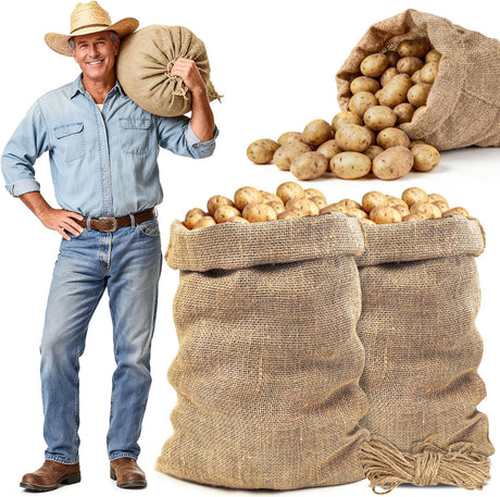 2 PCS Burlap Sack - 19.6