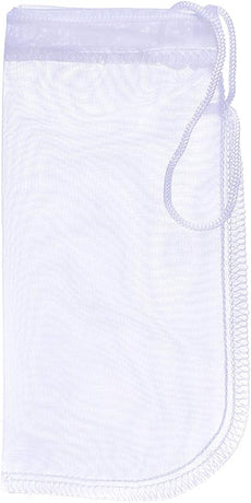 Media Filter Bag Aquarium Extra Fine,Reusable 180 Micron Drawstring Mesh Filter Bags for Very Fine Resins Filter (7.5