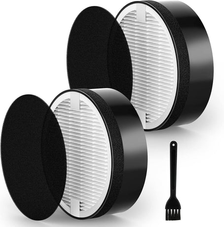 LV-H-132 Replacement Filter Compatible with LEVOIT LV-H-132 Air Puri-fier Replacement Filter, Part # LV-H-132-RF, 2 Pack