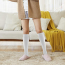 3 Pairs School Uniform Cotton Knee High Socks Athletic Sports Soccer Socks Tube Sock for Girls and Boys