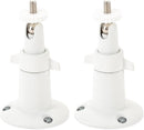 Adjustable Metal Wall Mount for Arlo Essential 3rd Gen/2nd/1st/Go 2/Arlo Pro (6th Gen)/Pro 5S 2K/Pro/4/3/Ultra (3rd Gen)/Ultra 2/Ultra & Ring Stick Up Cam (Battery/Plug-In) (2-Pack, White)