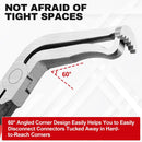 3PCS Electrical Disconnect Pliers, Upgrade Electrical Connector Pliers, Automotive Electrical Connector Removal Tool, Automotive Electrical Terminal Connector Separator Removal Tool for Cars