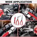 3PCS Electrical Disconnect Pliers, Upgrade Electrical Connector Pliers, Automotive Electrical Connector Removal Tool, Automotive Electrical Terminal Connector Separator Removal Tool for Cars