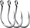 Fishing Circle Hooks 5X Strong Catfish Octopus Livebait Hooks, High Carbon Steel Welded Hook Jigging Replacement for Freshwater Saltwater Trolling Tackle Tuna, Marlin, Wahoo