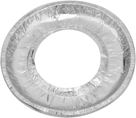 10 Pcs Round Aluminum Foil Stove Burner Covers Disposable Heavy Thick Quality Bib Liners Drip Pans Gas Range Top Protectors Accessories