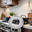 10 Pcs Round Aluminum Foil Stove Burner Covers Disposable Heavy Thick Quality Bib Liners Drip Pans Gas Range Top Protectors Accessories