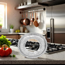 10 Pcs Round Aluminum Foil Stove Burner Covers Disposable Heavy Thick Quality Bib Liners Drip Pans Gas Range Top Protectors Accessories