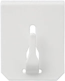 10x Window Hooks Decorative Hooks Window Clips for Window Decorations White 12-20mm UNIVERSAL