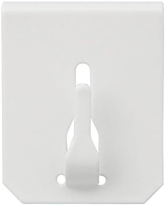 10x Window Hooks Decorative Hooks Window Clips for Window Decorations White 12-20mm UNIVERSAL