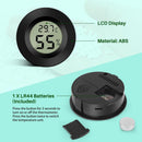 Mini Digital Hygrometer Thermometer Temperature Humidity Meter for Indoor Greenhouse Living Room 6 Pieces