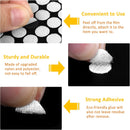 1008 Self-Adhesive Hook and Loop Dots - Petluno 10mm White Hook and Loop Stick on Dots, Round Hook and Loop Fasteners, Self Adhesive Hook and Loop Tape Strips for School Learning Materials, Christmas Cards, Binder Wallets 504