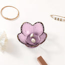 Gifts For Women Trinket Dish Unique Birthday New Home Her Jewellery Tray Cute Room Decor Aesthetic Bedroom Accessories Ring Holders Small Friendship Christmas House Warming Purple-9cm