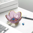 Gifts For Women Trinket Dish Unique Birthday New Home Her Jewellery Tray Cute Room Decor Aesthetic Bedroom Accessories Ring Holders Small Friendship Christmas House Warming Purple-9cm