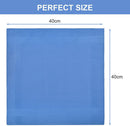 Petluno Men's Cotton Gents Hankies Set, 12 Pack Large Handkerchiefs, Premium Pocket Squares for Men & Women, Classic Grooms, Weddings, Prom, Party 12PCS-4 Colors-D