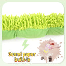 Petluno Cat Catnip Toy for Indoor Cats, Chew Teeth Cleaning, Bite-Resistant Plush Caterpillar Design, Dental Health Benefits, Green