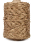 Petluno 1.82mm Jute Twine String, 500 Feet 152M Natural Garden String for Gift Wrapping, Floristry, Gardening and DIY Crafts Decoration (Brown)  Brown