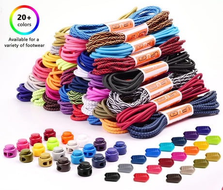 Laces without Lacing, Elastic, One Size for Adults