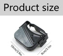 Bike rear pedal folding pedal footrest - mountain bike trekking cycling bike accessories pedals resin universal pegs footrest axle extension foot pedal rear black 1 pair 9.1 x 9.4 cm
