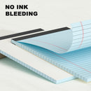 5pcs Small Note Pads 5x8 Notebook College Ruled Legal Color Notepads 5 Pack Study Back Writing x 8 Perforated Narrow of Paper for School & Office Supplies 30 Sheets/Pack Multicolor