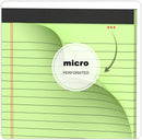 5pcs Small Note Pads 5x8 Notebook College Ruled Legal Color Notepads 5 Pack Study Back Writing x 8 Perforated Narrow of Paper for School & Office Supplies 30 Sheets/Pack Multicolor